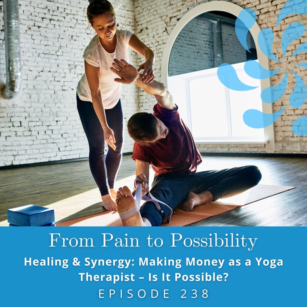 From Pain to Possibility with Susi Hately | Healing & Synergy: Making Money as a Yoga Therapist – Is It Possible?